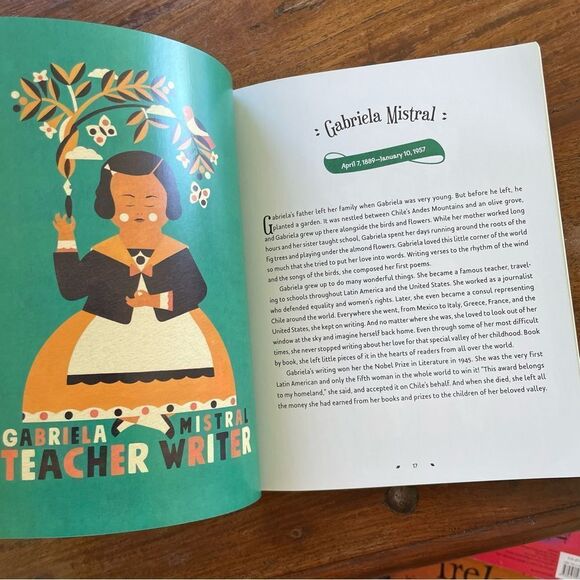 KiwiCo Book Latinitas by Juliet Menéndez Celebrating 40 Big Dreamers - Picture 5 of 8